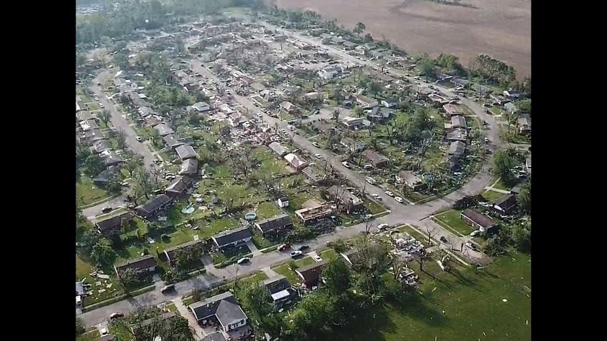 PHOTOS: Brookville tornado damage