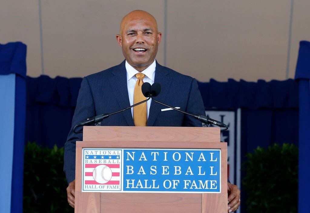 Photos: Edgar Martinez, Mariano Rivera inducted into Baseball Hall of Fame