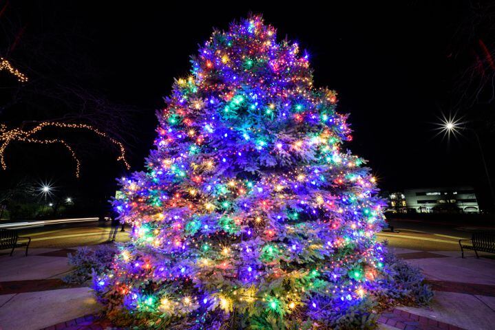 PHOTOS: Behind the scenes at the Kettering Mayor's Virtual Christmas Tree Lighting