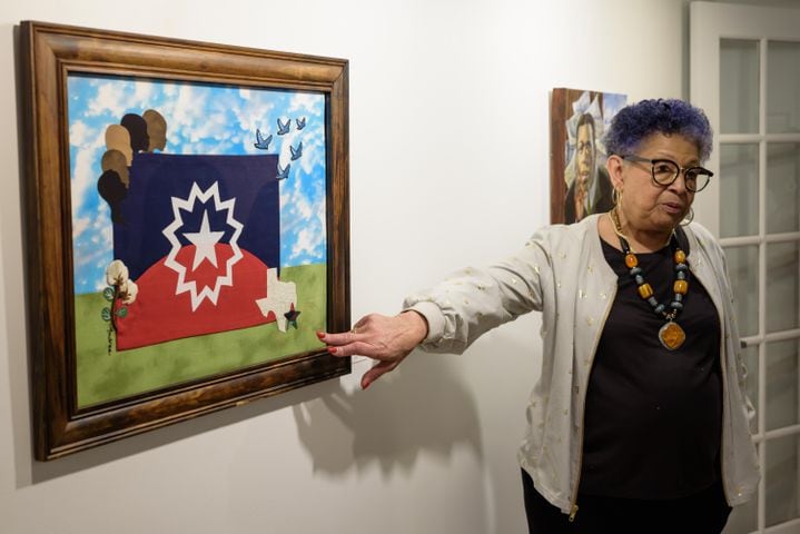 PHOTOS: The African American Visual Artists Guild Presents the "What's New?" Exhibition at the Edward A. Dixon Gallery