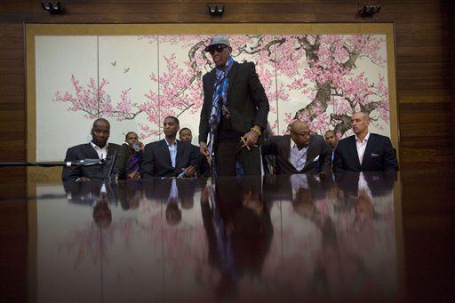 Dennis Rodman in North Korea