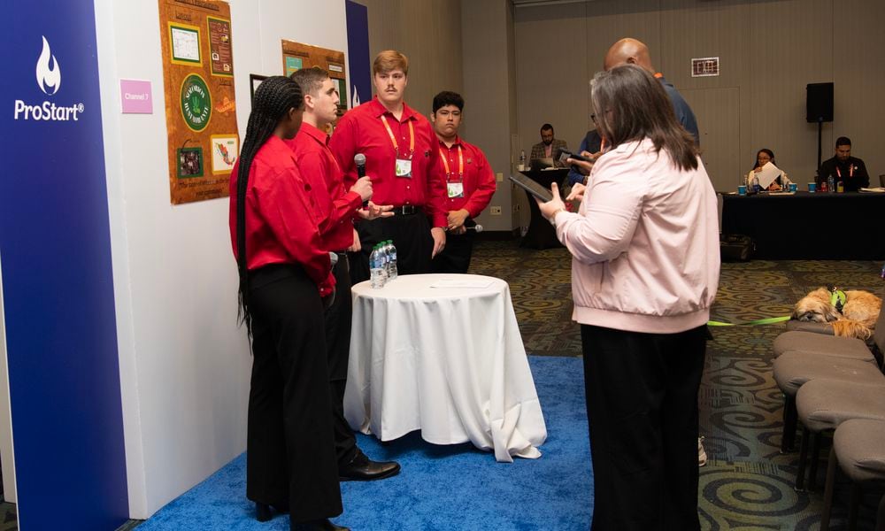 Centerville High School culinary students will compete Tuesday, March 12 at the Ohio ProStart Invitational in Pickerington, Ohio for a chance to represent the state in a national competition (CONTRIBUTED PHOTO).