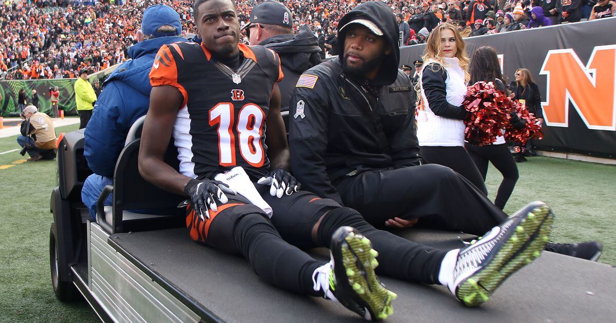 After rehab, A.J. Green ready for 'receiver stuff'