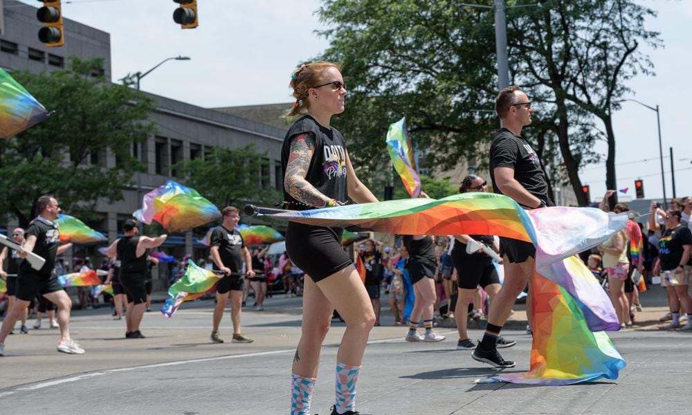 File - The Greater Dayton LGBT Center hosted the Dayton Pride: United We Can Parade and Festival at Courthouse Square in downtown Dayton on Saturday, June 3, 2023. TOM GILLIAM/CONTRIBUTING PHOTOGRAPHER