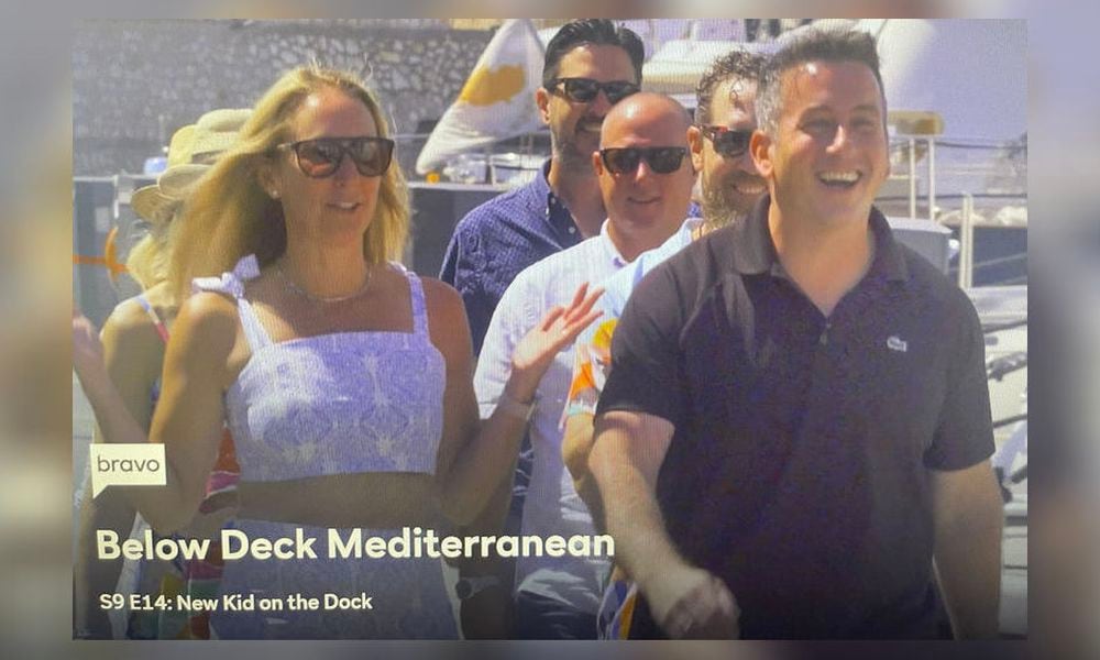 Murphy and Beth LaSelle appeared on Season 9, Episode 14 of Below Deck Mediterranean that aired Sept. 2 on Bravo. BRAVO/SCREENSHOT