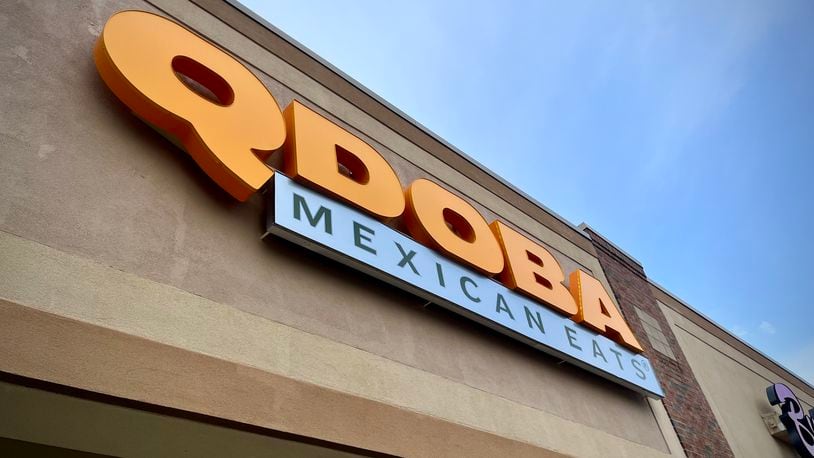 QDOBA, a fast-casual Mexican restaurant, is returning to Beavercreek next year at 2476 Commons Blvd. Suite 3. NATALIE JONES/STAFF