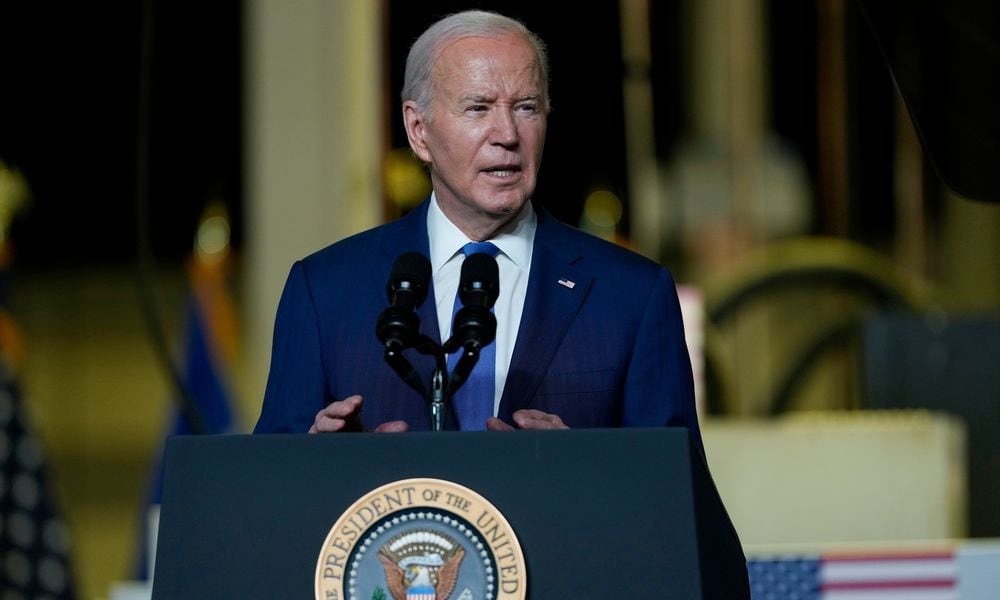 President Joe Biden delivers remarks on his 