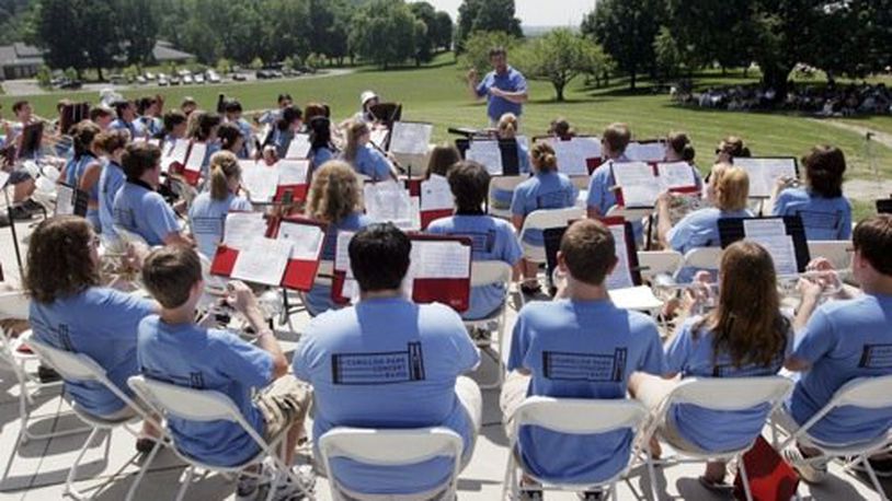The Carillon Park Concert Band, made up of students from 17 Miami Valley high schools, will performed a joint concert with carillonneur Alan Bowman at Carillon Historical Park Sunday June 30.  Bryce Newton will conduct the concert.