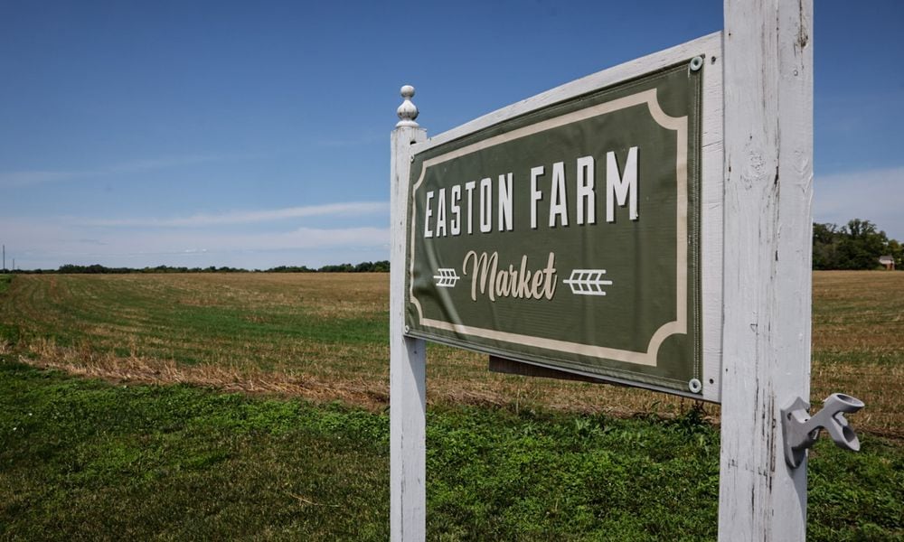 The city of Springboro plans to buy a large part of the Easton Farm Land at 605 North Main Street. The city is considering a measure to buy 60 acres. JIM NOELKER/STAFF