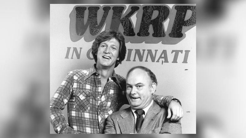 WKRP in Cincinnati featured locals Gary Sandy and Gordon Jump. DAYTON DAILY NEWS ARCHIVES