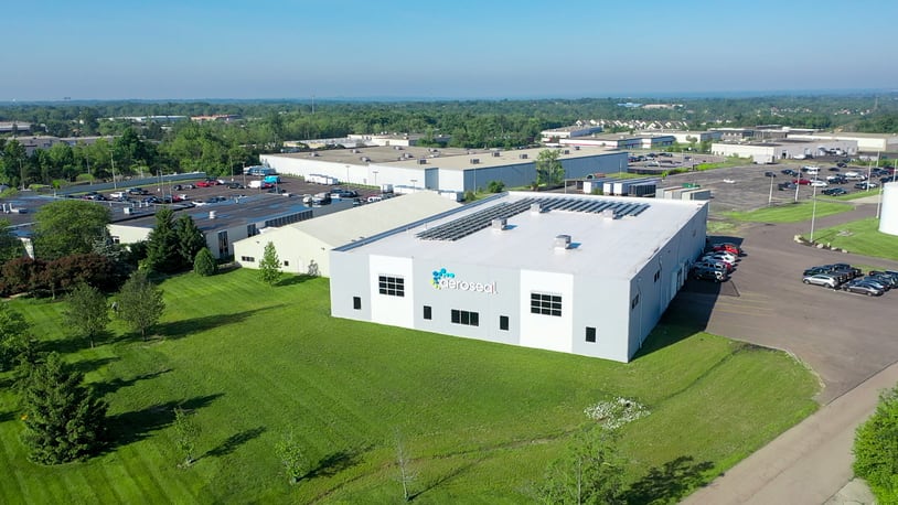 Aeroseal, which is headquartered in Miamisburg, has grown from 240 employees a year ago to 300 employees today. CEO Amit Gupta said the company projects to add another 50 jobs there within the next six to 12 months. CONTRIBUTED