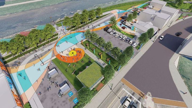 The city of Dayton is creating a new park, called Point Park, at Troy and Valley streets in Old North Dayton. CONTRIBUTED