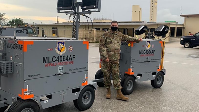 AFRL illuminates flight lines with next generation light cart >  Wright-Patterson AFB > Article Display