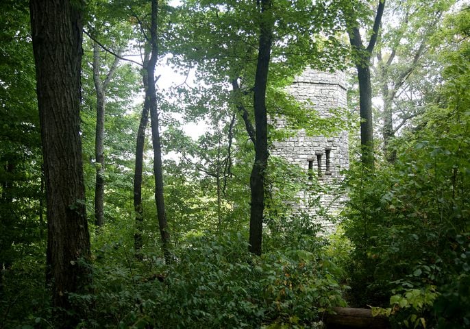 PHOTOS: History and legend combine at Lookout Tower, the castle-like landmark in Hills & Dales MetroPark