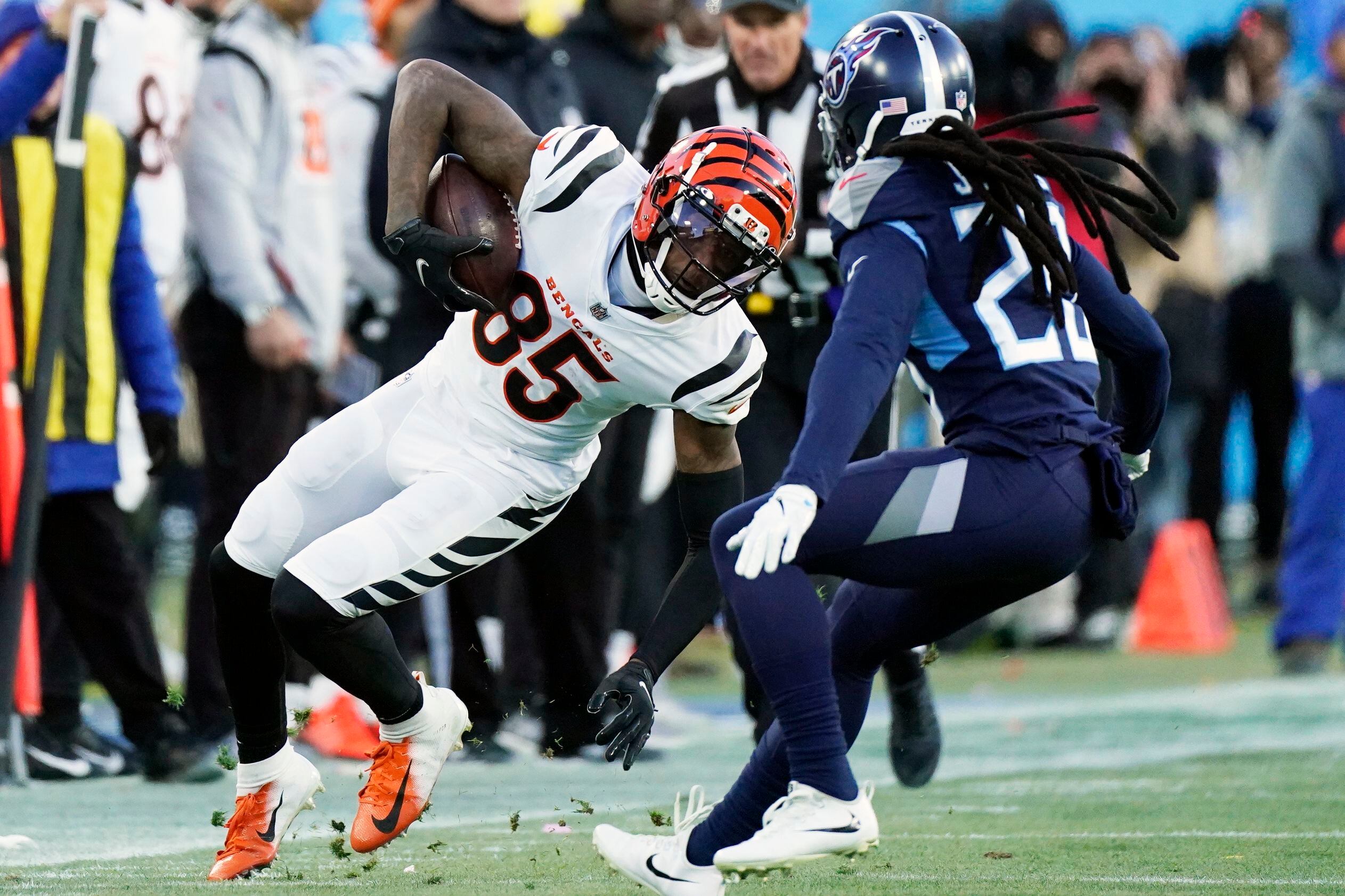 PHOTOS: Cincinnati Bengals at Tennessee Titans, Jan. 22, 2022, AFC