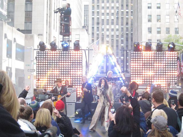 Aerosmith Live on NBC's Today Show