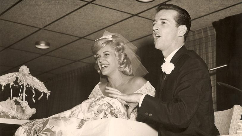 Carlin and Brenda Hosbrook were married in Dayton June 3, 1961.