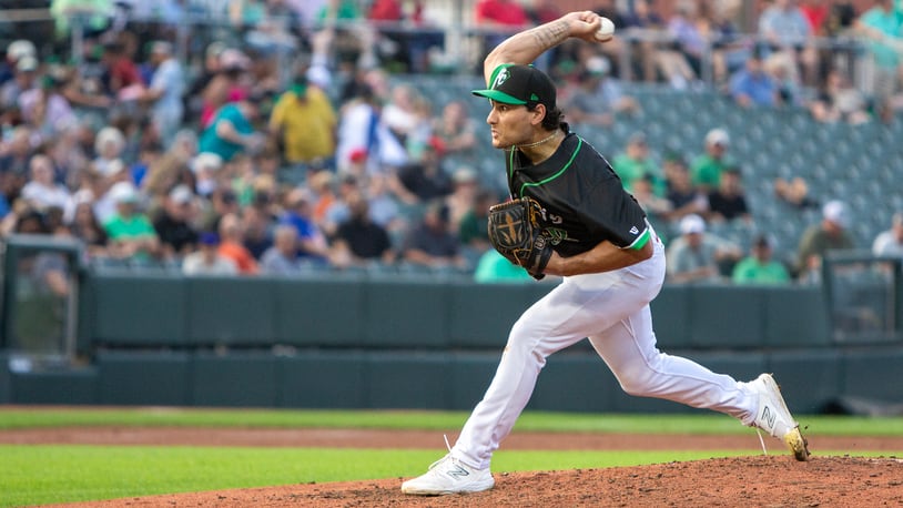 Dayton's Ryan Cardona will start Tuesday night's Midwest League playoff game vs. Lake County. Jeff Gilbert/CONTRIBUTED