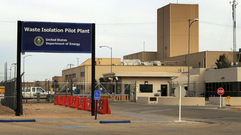 FILE - The Waste Isolation Pilot Plant is seen, March 6, 2014, near Carlsbad, N.M. (AP Photo/Susan Montoya Bryan, File)