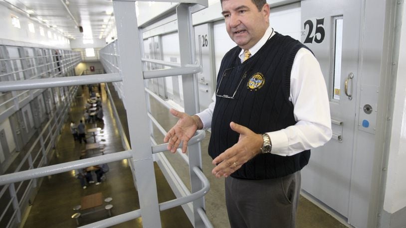 Lebanon Correctional Institution Warden Ernie Moore talks about the layout of the prison.