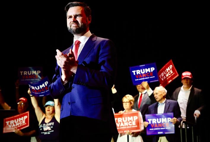 J.D. Vance speaks at Middletown rally