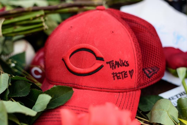 PHOTOS: Pete Rose Memorial at Great American Ball Park in Cincinnati