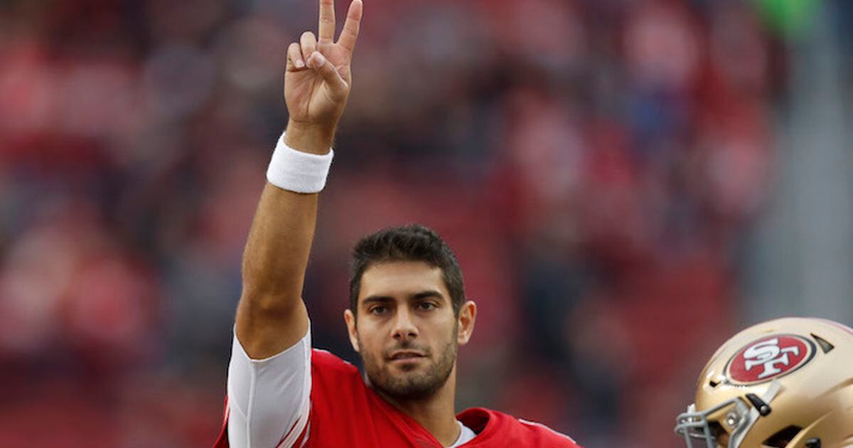 49ers new: Jimmy Garoppolo's cliche game is in franchise QB form - Niners  Nation