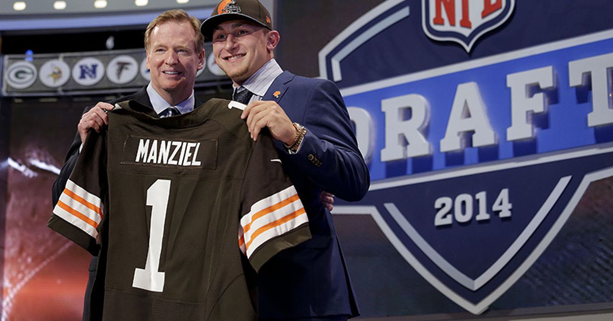 How a text message helped Johnny Manziel get drafted by Browns, who tried  to trade with Cowboys