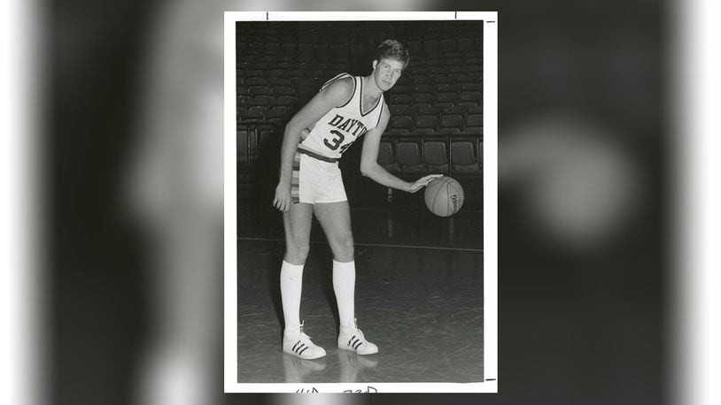 Mike Reichert, University of Dayton basketball. UD Athletics photo