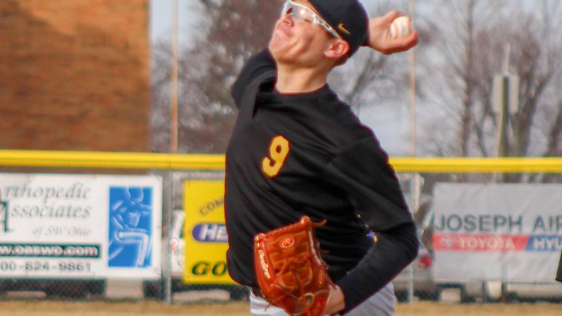 Centerville senior pitcher Nick Hoffmann has signed with Clemson University. JON FOX / CONTRIBUTED