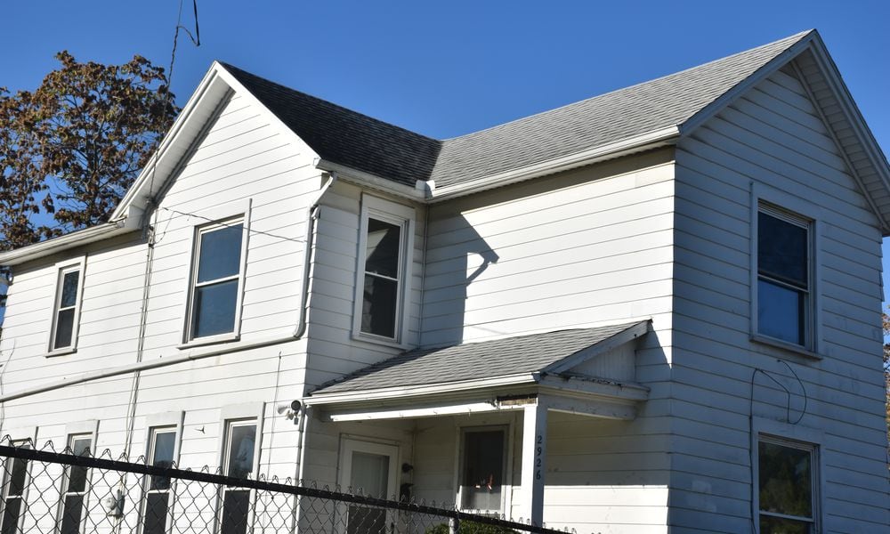 A home on East Fifth Street in East Dayton where 38-year-old Michelle Sanchez died of a drug overdose in September 2022. CORNELIUS FROLIK / STAFF