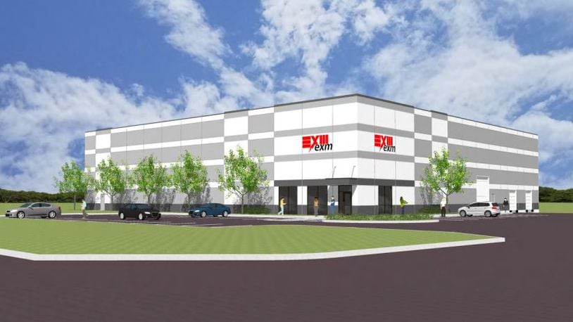 EXM Manufacturing plans to build a 22,500-square-foot facility at 2555 Benner Road in Miamisburg's Byers Business Park. It will use the building mainly for warehouse and distribution of its electrical cabinet enclosures. CONTRIBUTED