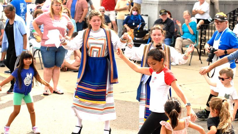 The Greek Festival at Annunciation Greek Orthodox Church will take place the weekend of Sept. 6-8. Greek dancing, music and food are featured during the three-day event. Visitors to the the festival also have the opportunity to tour the church and learn about the Greek Orthodox faith and its traditions. David A. Moodie/Contributing Photographer