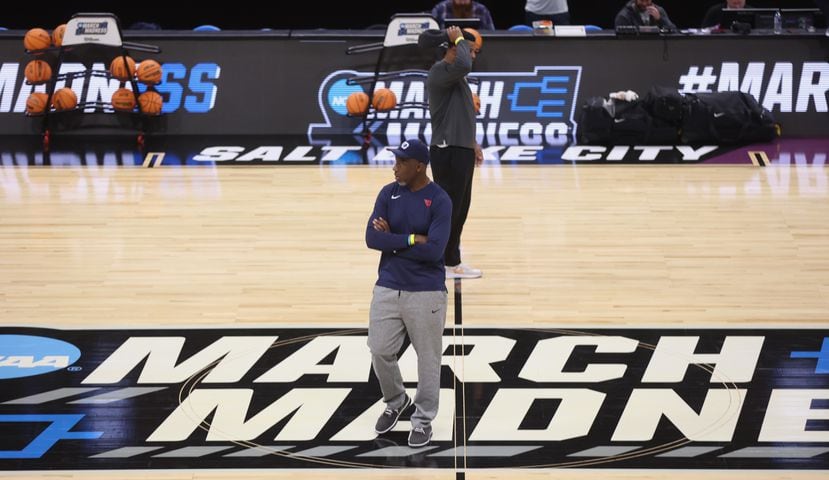 Dayton practices for NCAA tournament