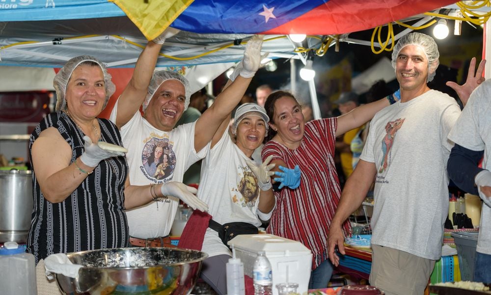 The 23rd annual Hispanic Heritage Festival, hosted by PACO (The Puerto Rican, American and Caribbean Organization), happened at RiverScape MetroPark in downtown Dayton on Saturday, Sept. 21, 2024. TOM GILLIAM / CONTRIBUTING PHOTOGRAPHER