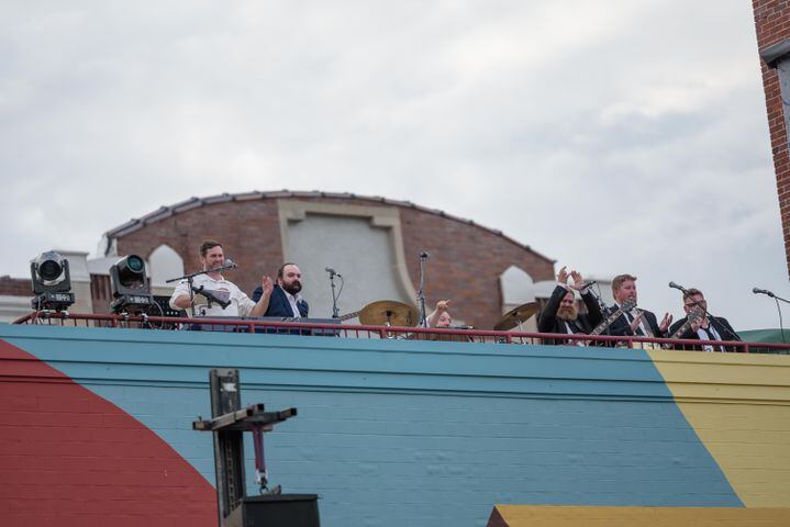 PHOTOS: Come Together – A Rooftop Beatles Tribute live in downtown Troy