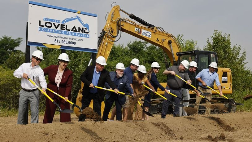 The City of Middletown held a groundbreaking ceremony Wednesday, June 19, 2024 for the $200 million Renaissance Pointe development that will be located at the corner of S.R. 122 and Union Rd. in Middletown. NICK GRAHAM/STAFF