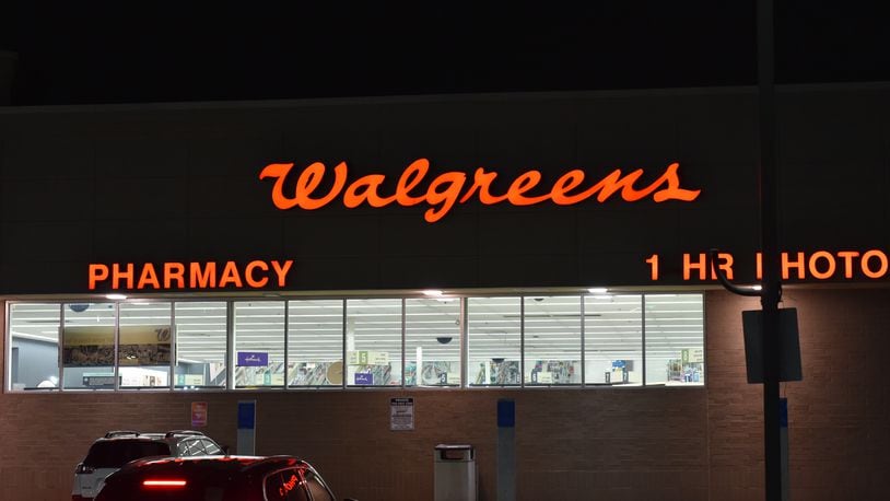 The Walgreens on Hoover Avenue in West Dayton will close April 1. CORNELIUS FROLIK / STAFF