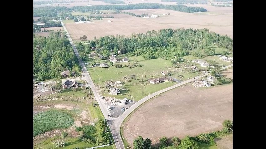 PHOTOS: Brookville tornado damage