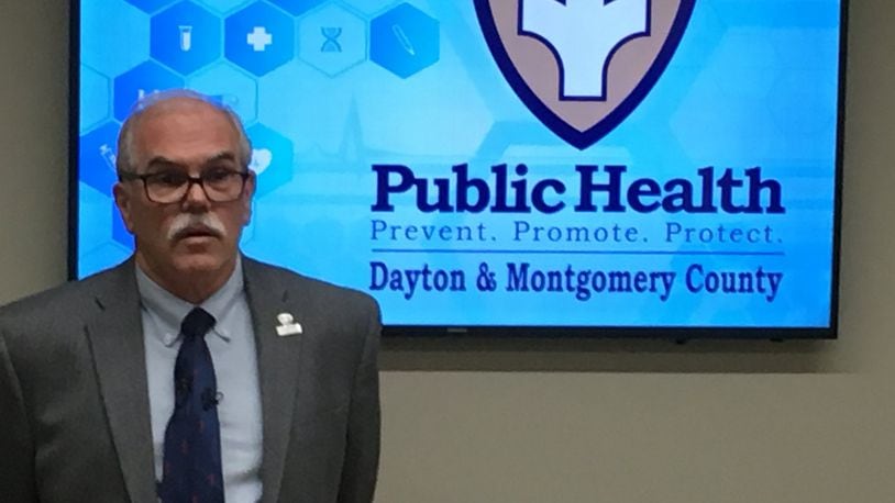 Dr. Michael Dohn with Public Health - Dayton & Montgomery County said vaccines and hand washing are important prevention measures to stop the spread of Hepatitis A. KAITLIN SCHROEDER/STAFF