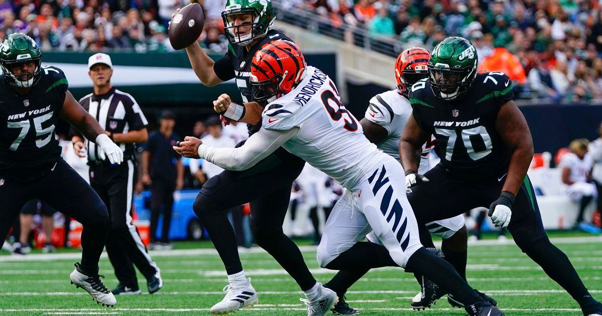 The Bengals' Trey Hendrickson cleared to play against the Titans - AS USA