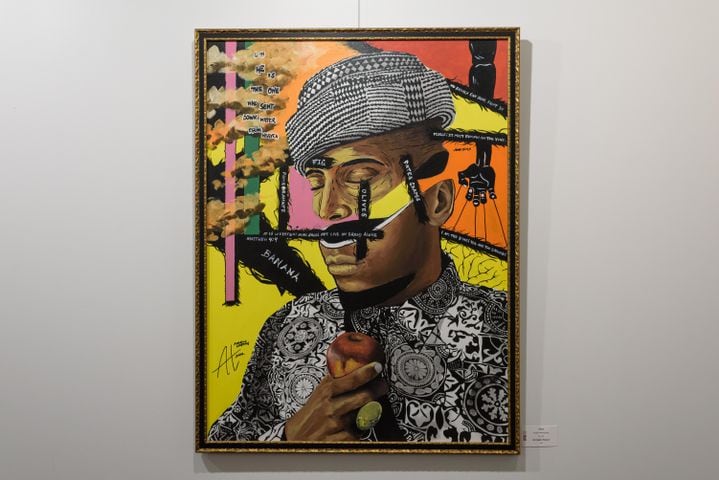 PHOTOS: The African American Visual Artists Guild Presents the "What's New?" Exhibition at the Edward A. Dixon Gallery