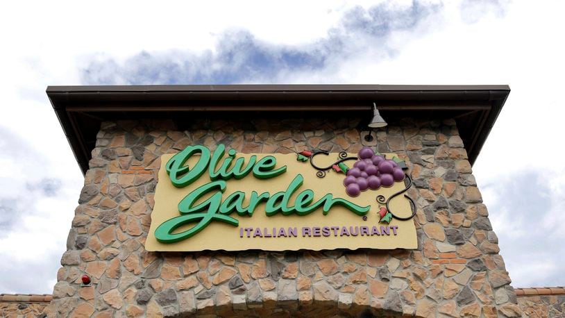 FILE - An Olive Garden restaurant in Methuen, Mass is shown on June 27, 2016. (AP Photo/Elise Amendola, File)