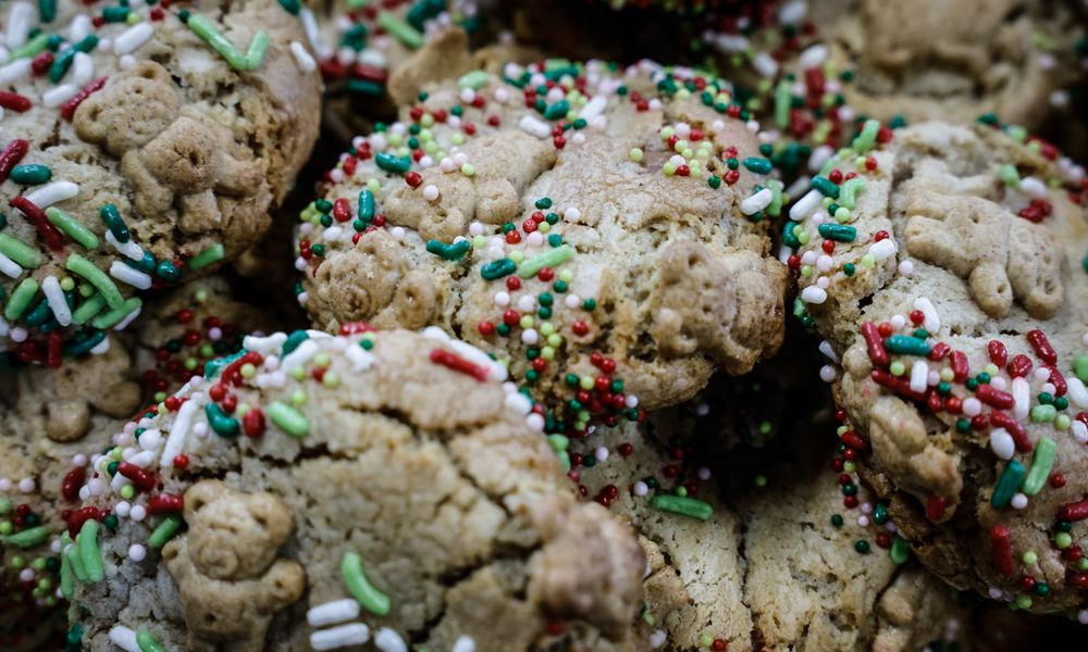 The Dayton Daily News Holiday Cookie Contest returned this year after a brief hiatus due to the COVID-19 pandemic. Pictured are the Festive Stuffed Cookie Butter Cookies. JIM NOELKER/STAFF