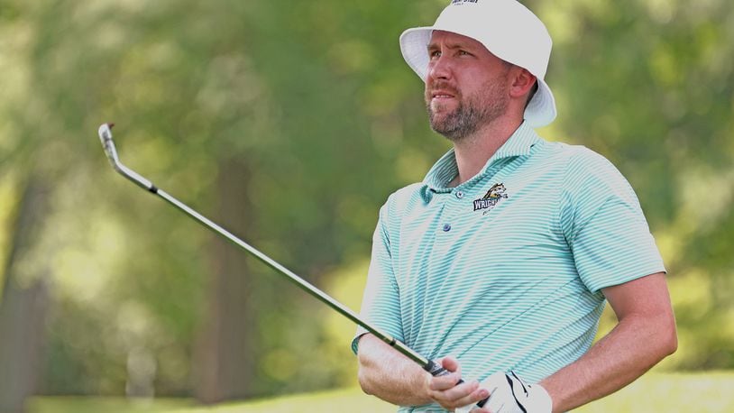 Wright State golf coach Connor Lash shot 65 for a two-shot lead in the Metro at Miami Valley Golf Club. Ron Alvey, Miami Valley Golf Club/CONTRIBUTED
