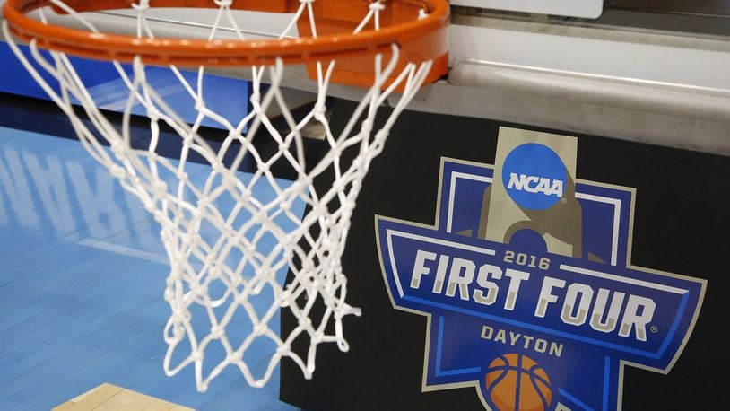 The “First Four” games for at-large teams in the 68-team NCAA men’s basketball tournament are Tuesday and Wednesday at the University of Dayton (UD) Arena. Other events celebrating the tournament start Sunday. TY GREENLEES / STAFF