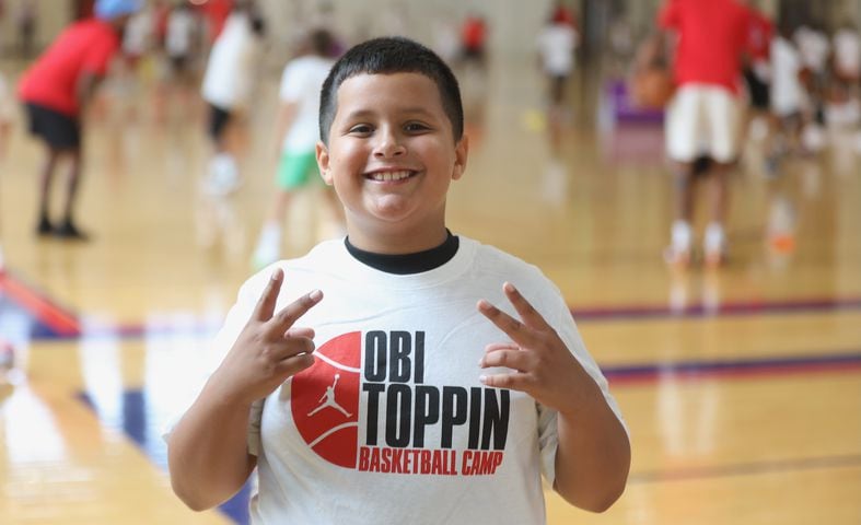 Obi Toppin Basketball Camp