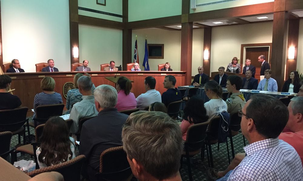 The chambers at Oakwood City Hall. FILE 