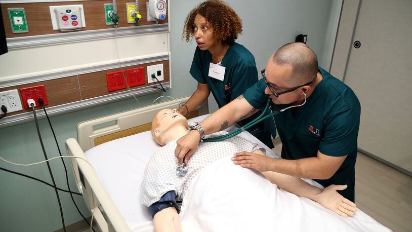 Lifelike Mannequins Prepare Nursing Graduate Students for Real