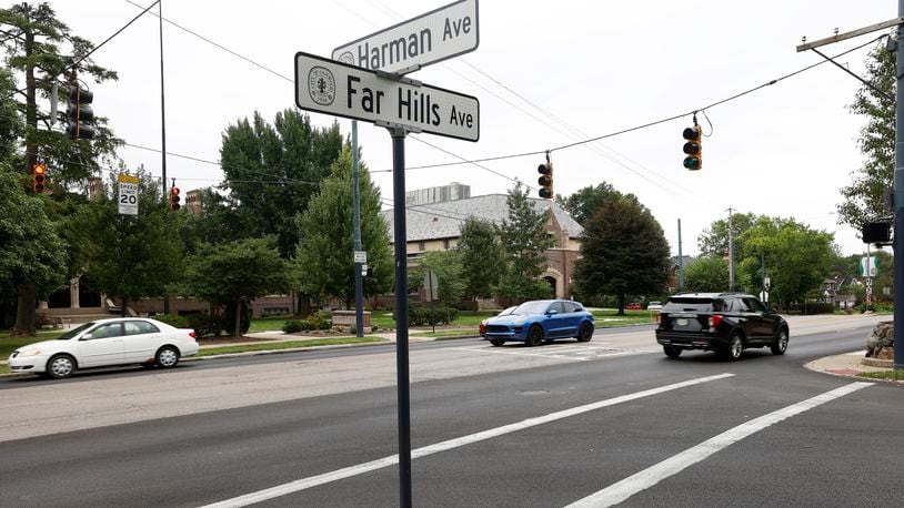 The state’s resurfacing of Ohio 48 in Oakwood has been temporarily halted. Asphalt mixing issues have prompted the suspension of the work on the state route, known locally as Far Hills Avenue. MARSHALL GORBY\STAFF